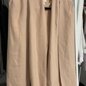 Beige Cape Blazer